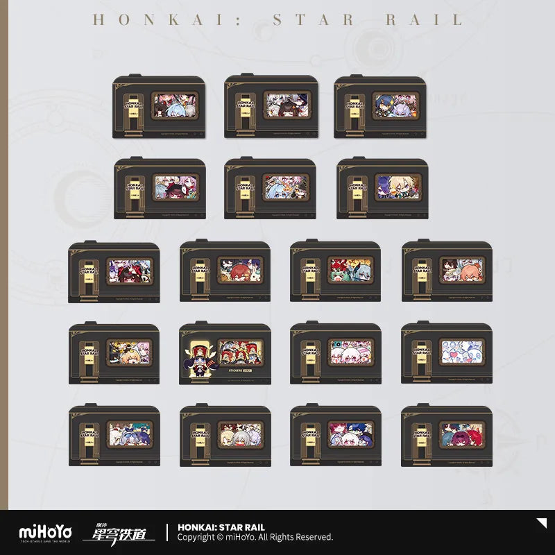 Pom-Pom Exhibition Series Chibi Sticker Box (ONLINE ORDER ONLY)