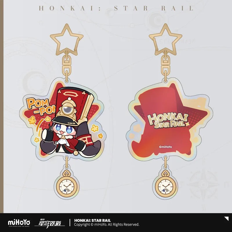 Pom-Pom Exhibition Series Pom-Pom Acrylic Keychain (ONLINE ORDER ONLY)