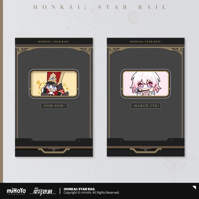 Pom-Pom Exhibition Series Pom-Pom Chibi Sticky Notes Set (ONLINE ORDER ONLY)
