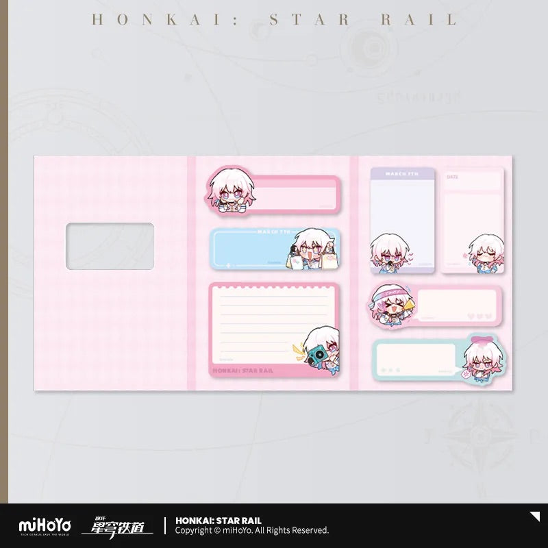 Pom-Pom Exhibition Series Pom-Pom Chibi Sticky Notes Set (ONLINE ORDER ONLY)