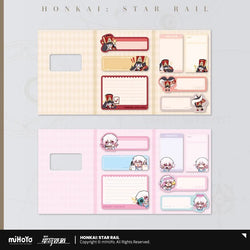 Pom-Pom Exhibition Series Pom-Pom Chibi Sticky Notes Set (ONLINE ORDER ONLY)