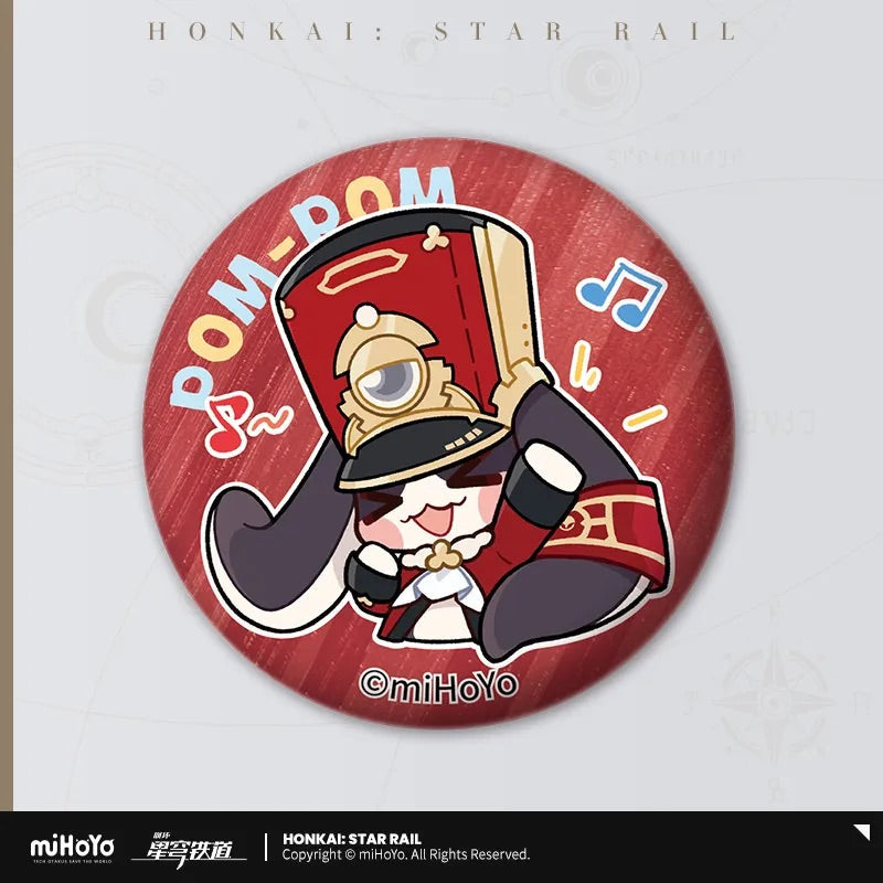 Pom-Pom Exhibition Series Pom-Pom Mini Tinplate Badge Set (ONLINE ORDER ONLY)