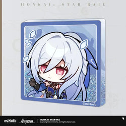 Honkai: Star Rail Pom-Pom Exhibition Series Acrylic Glitter Quicksand Refrigerator Magnets