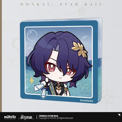 Honkai: Star Rail Pom-Pom Exhibition Series Acrylic Glitter Quicksand Refrigerator Magnets