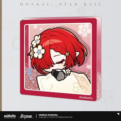 Honkai: Star Rail Pom-Pom Exhibition Series Acrylic Glitter Quicksand Refrigerator Magnets