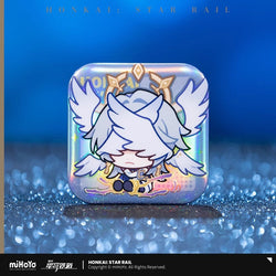 Pom-Pom Exhibition Series Square Tinplate Badge (ONLINE ORDER ONLY)