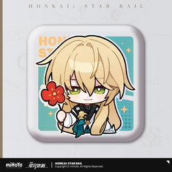 Pom-Pom Exhibition Series Square Tinplate Badge (ONLINE ORDER ONLY)