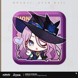 Pom-Pom Exhibition Series Square Tinplate Badge (ONLINE ORDER ONLY)