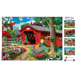 Memory Lane - Butterfly Bridge 1000 Piece Jigsaw Puzzle (ONLINE ORDER ONLY)