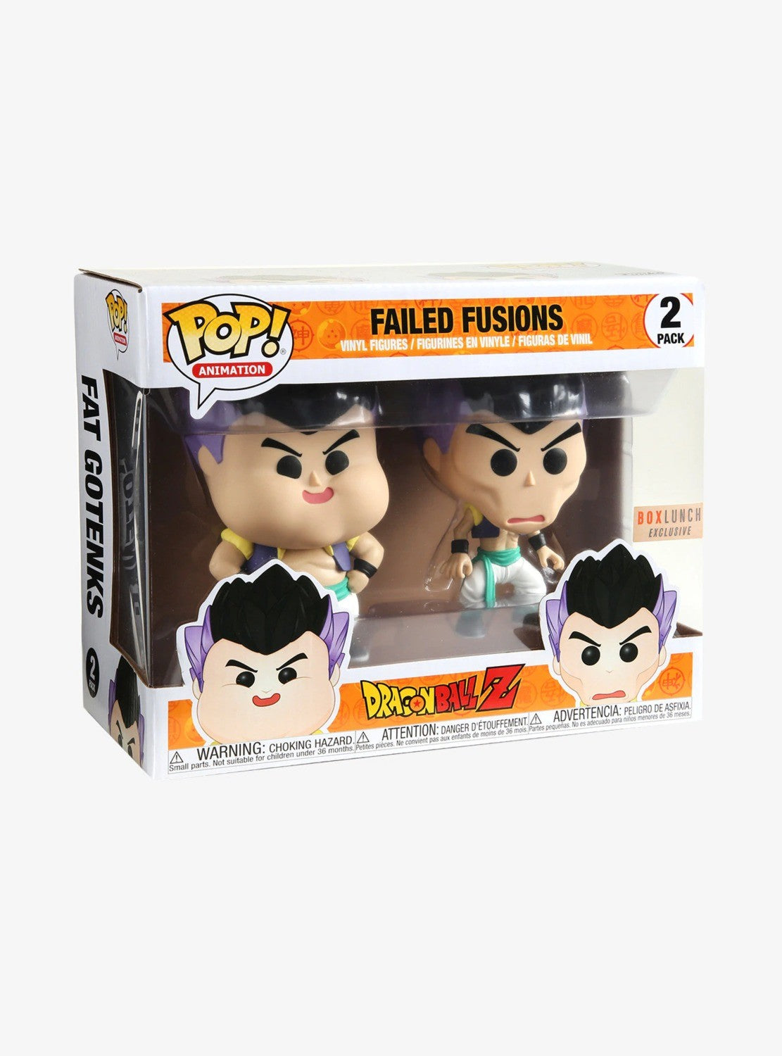Funko POP! Dragon Ball Z - Failed Fusions 2-Pack Box Lunch Exclusive (NOT 100% MINT) (ONLINE ORDER ONLY)
