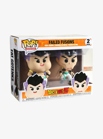 Funko POP! Dragon Ball Z - Failed Fusions 2-Pack Box Lunch Exclusive (NOT 100% MINT) (ONLINE ORDER ONLY)