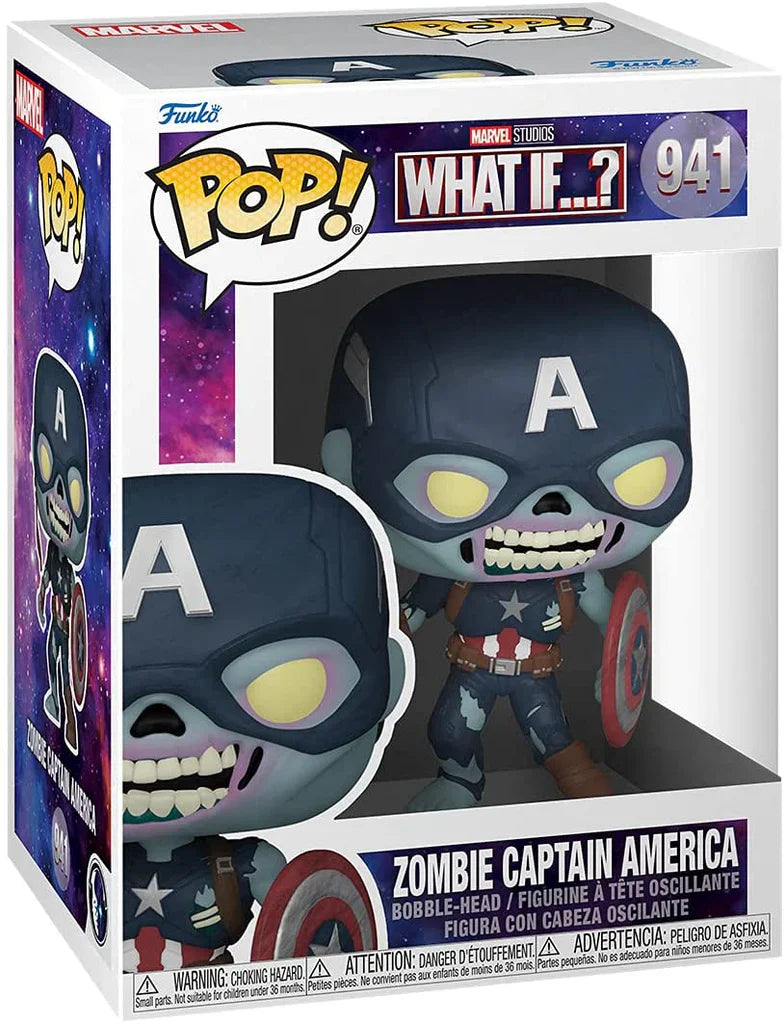 Pop What If S2 Zombie Cap Vinyl Figure (Online Order Only)