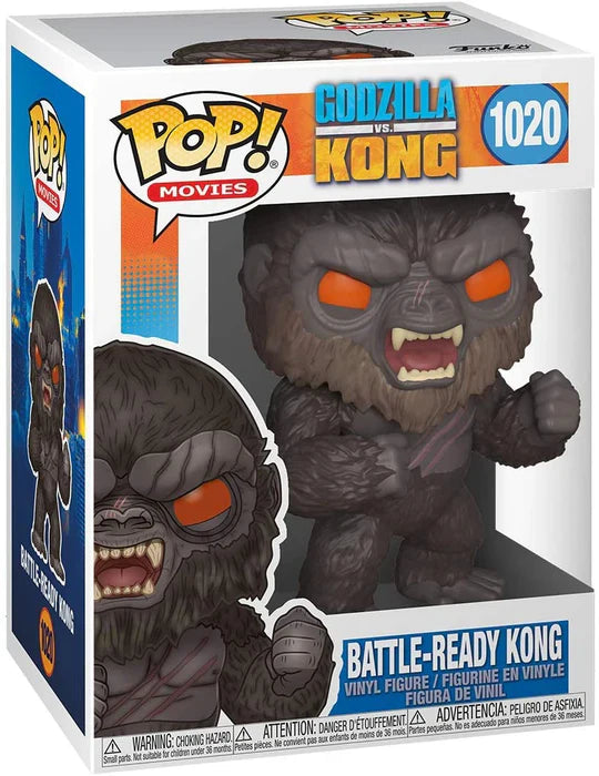 Pop Movies Godzilla vs Kong Battle Kong Vinyl Figure (Online Order Only)
