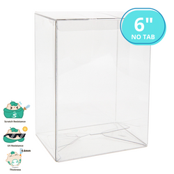 Shumi .6mm Protectors [No Tab] - 6-Inch POP Size (ONLINE ORDER ONLY)