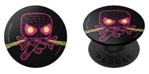 Funko Popsockets - Spider-Man (Web Shooting, Black Light) (Online Order Only)