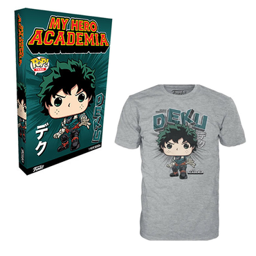 [PRE-ORDER] Funko POP! Tee: My Hero Academia - Deku (Izuku Midoriya) Boxed Tee (ONLINE ORDER ONLY)