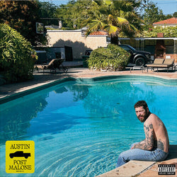 Post Malone - Austin [Explicit Content] (Limited Edition, Translucent Light Blue Colored Vinyl) (2 Lp's) [Vinyl] (ONLINE ORDER ONLY)