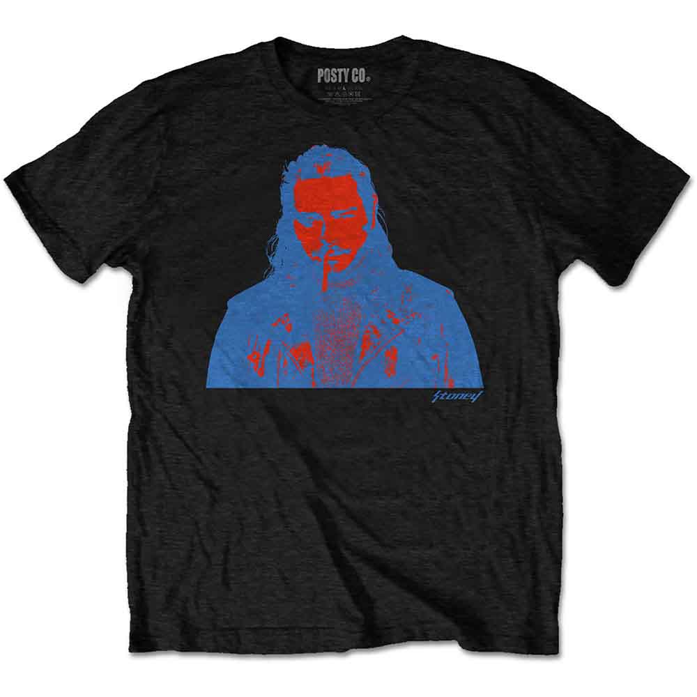 Post Malone - Red & Blue Photo [T-Shirt] (ONLINE ORDER ONLY)