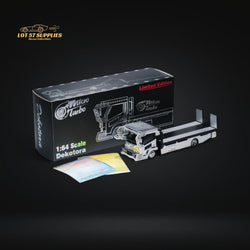 MicroTurbo Dekotora Flatbed Tow Truck With Stickers 1:64 (ONLINE ORDER ONLY)