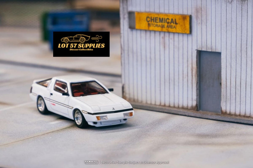 Tarmac Works Road64 Mitsubishi Starion White T645-055-WHT 1:64 (ONLINE ORDER ONLY)