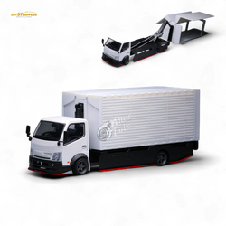 MicroTurbo HINO 300 Custom Wing Truck Limited to 1,000 Pcs & Stickers Included 1:64 (ONLINE ORDER ONLY)