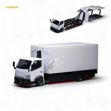 MicroTurbo HINO 300 Custom Wing Truck Limited to 1,000 Pcs & Stickers Included 1:64 (ONLINE ORDER ONLY)