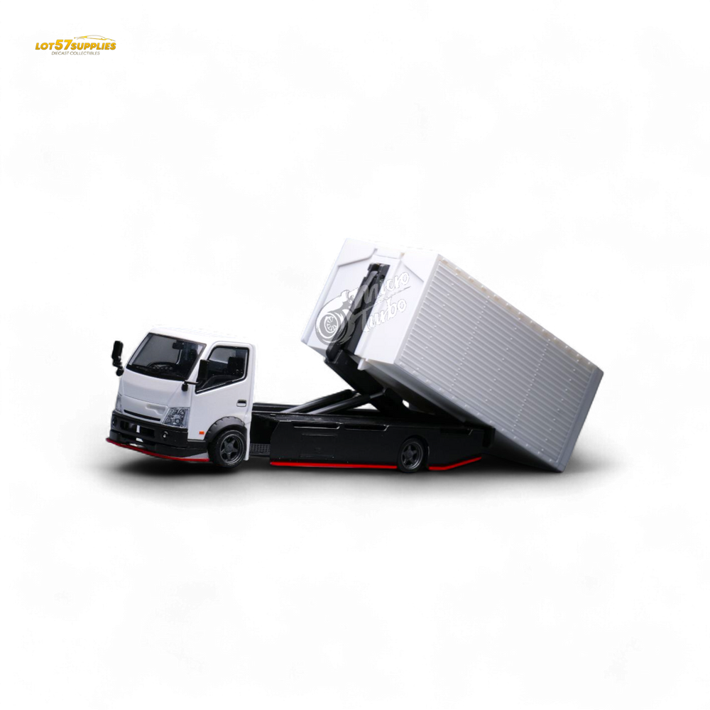 MicroTurbo HINO 300 Custom Wing Truck Limited to 1,000 Pcs & Stickers Included 1:64 (ONLINE ORDER ONLY)