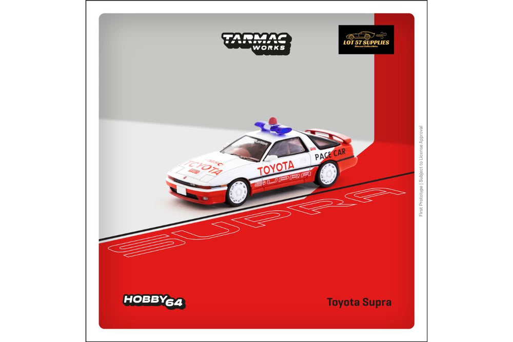Tarmac Works Toyota Supra (A70) Pace Car 1:64 (ONLINE ORDER ONLY)