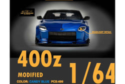 Error404 Nissan 400Z Candy blue Limited to 499 Units 1:64 Resin Model (ONLINE ORDER ONLY)
