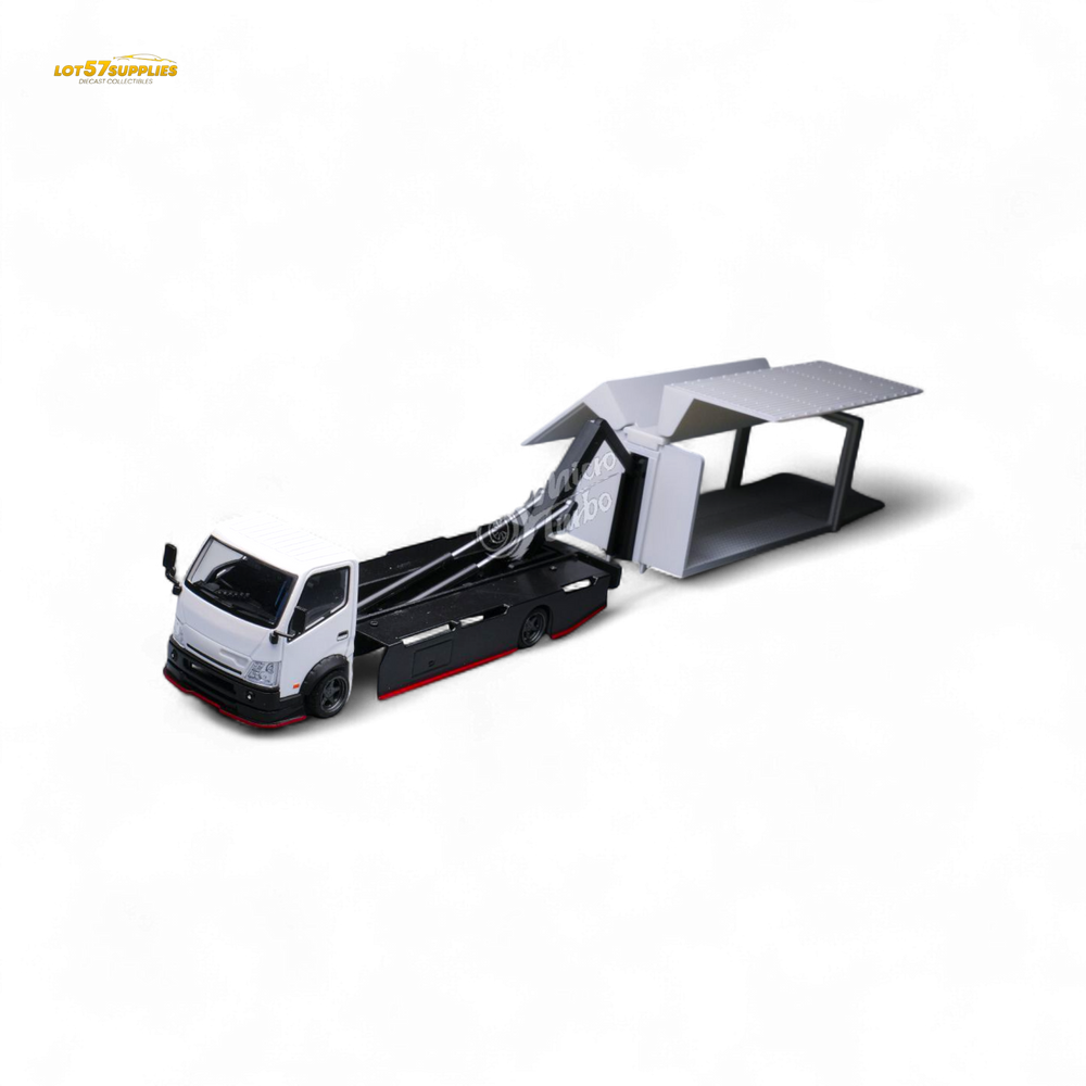 MicroTurbo HINO 300 Custom Wing Truck Limited to 1,000 Pcs & Stickers Included 1:64 (ONLINE ORDER ONLY)