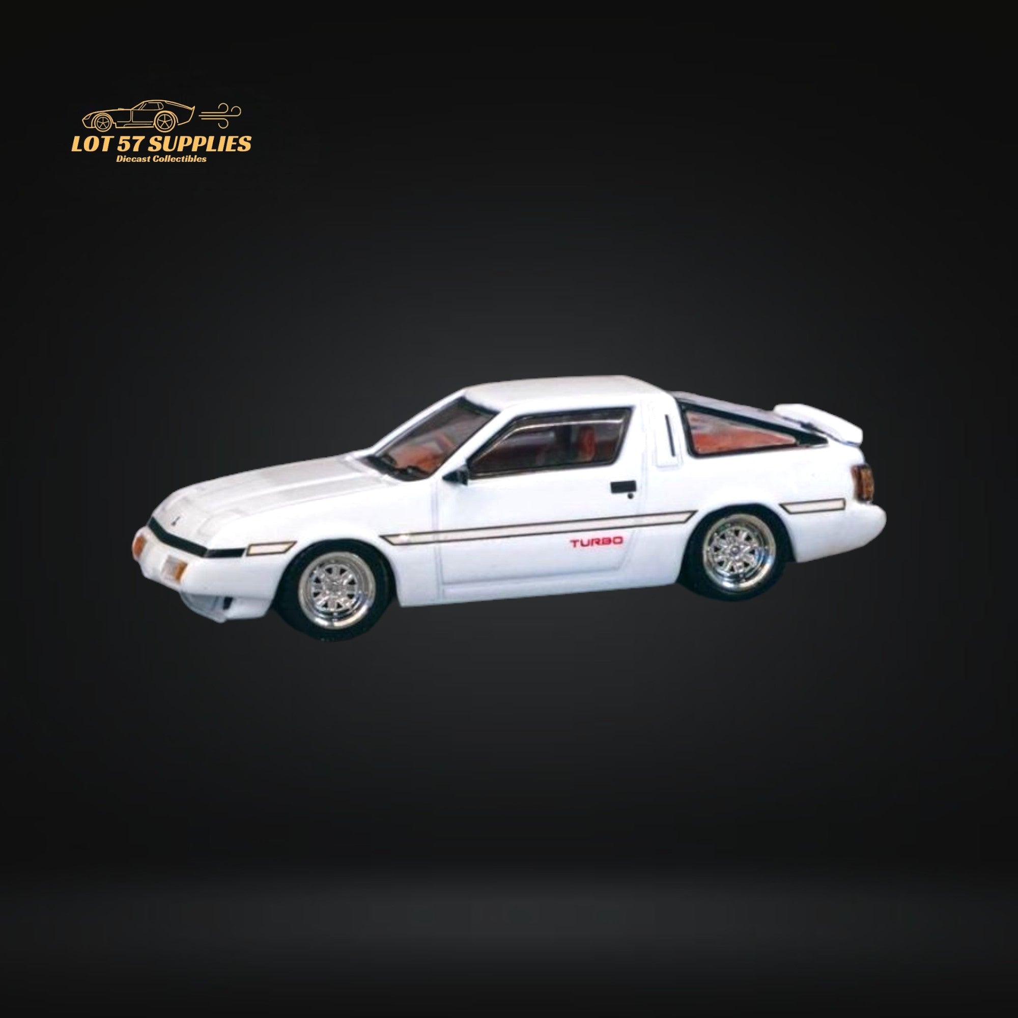 Tarmac Works Road64 Mitsubishi Starion White T645-055-WHT 1:64 (ONLINE ORDER ONLY)