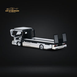 MicroTurbo Dekotora Flatbed Tow Truck With Stickers 1:64 (ONLINE ORDER ONLY)