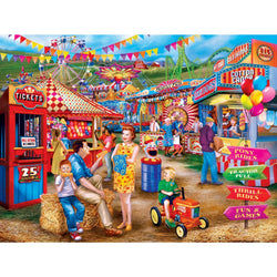 Family Time - Day at the Fairgrounds 400 Piece Jigsaw Puzzle (ONLINE ORDER ONLY)