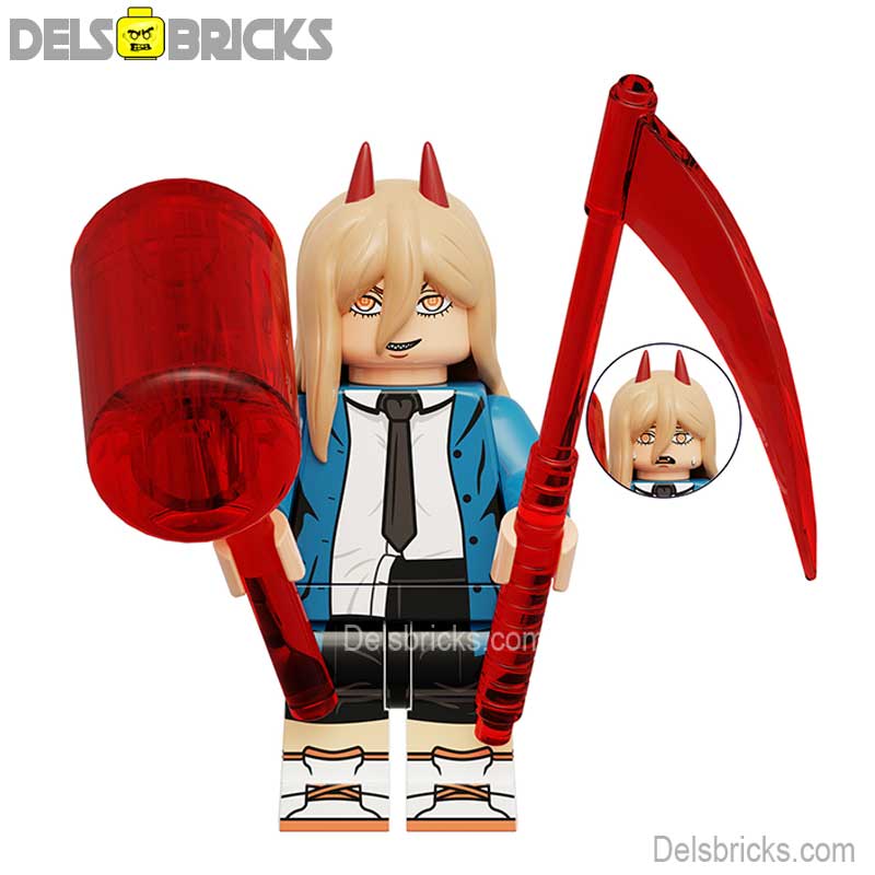 Chainsaw Man Power Lego Minifigures Anime toys (ONLINE ORDER ONLY)