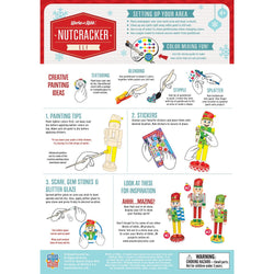Holiday Craft Kit - Nutcracker Elf Wood Craft & Paint Kit (ONLINE ORDER ONLY)