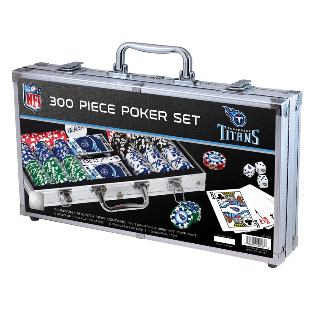 Tennessee Titans 300 Piece Poker Set (ONLINE ORDER ONLY)