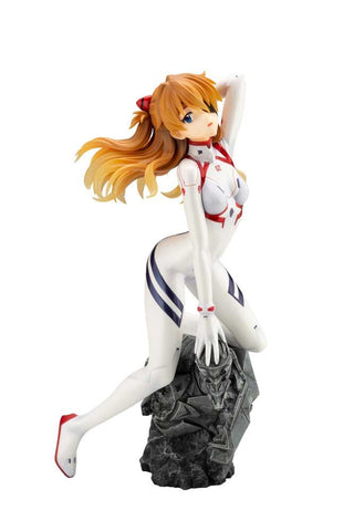 EVANGELION:3.0 + 1.0 THRICE UPON A TIME ASUKA SHIKINAMI LANGLEY WHITE PLUGSUIT VER. 1/6 Scale Figure (ONLINE ORDER ONLY)