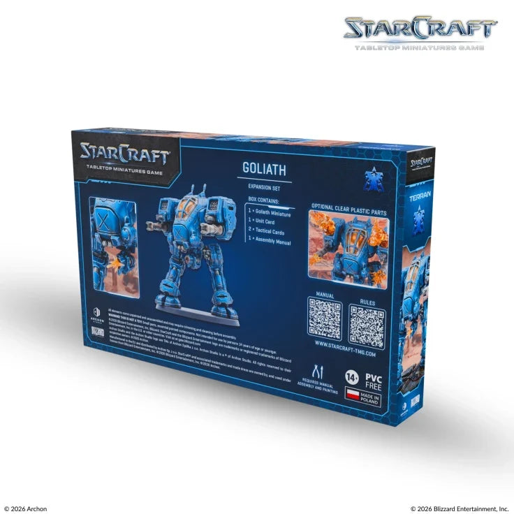 StarCraft The Miniatures Game: Terran: Goliath Expansion Set (ONLINE ORDER ONLY)