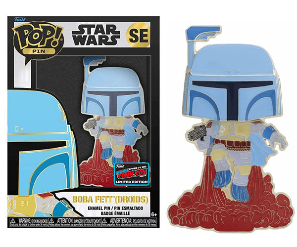 Pop! Pin Boba Fett (Droids, Star Wars) SE - 2022 NYCC Exclusive (Online Order Only)