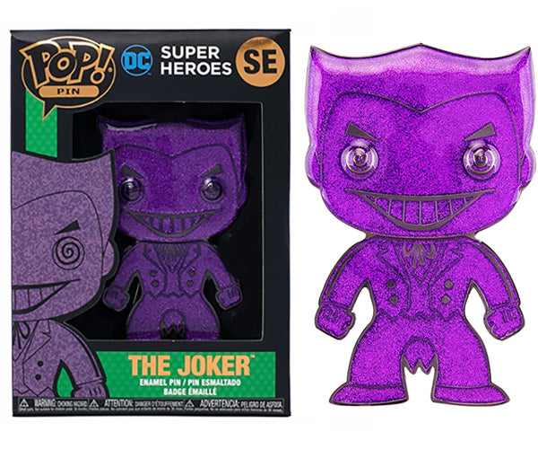 Pop! Pins The Joker (Purple, DC) SE - 2020 Fall Convention Exclusive (Online Order Only)