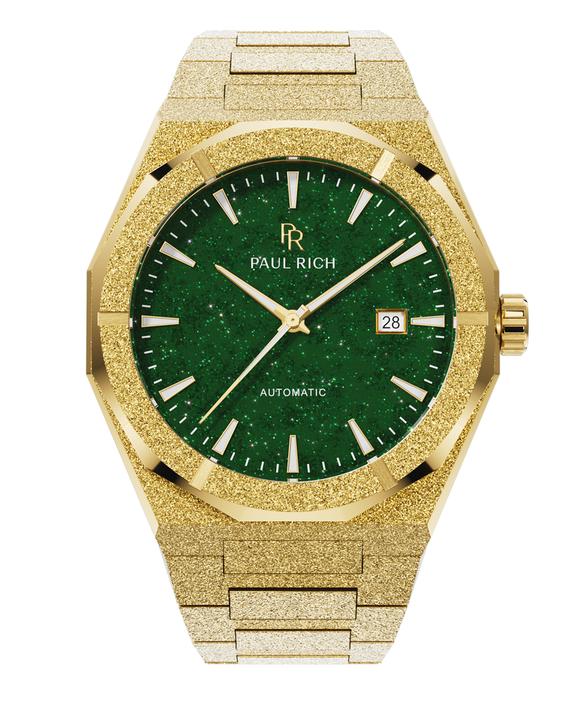 Frosted Star Dust II Gold Green (Online Only)