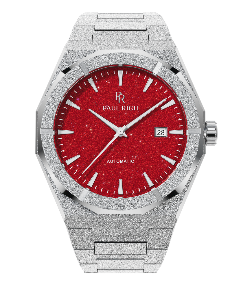 Frosted Star Dust II Silver Red (Online Only)