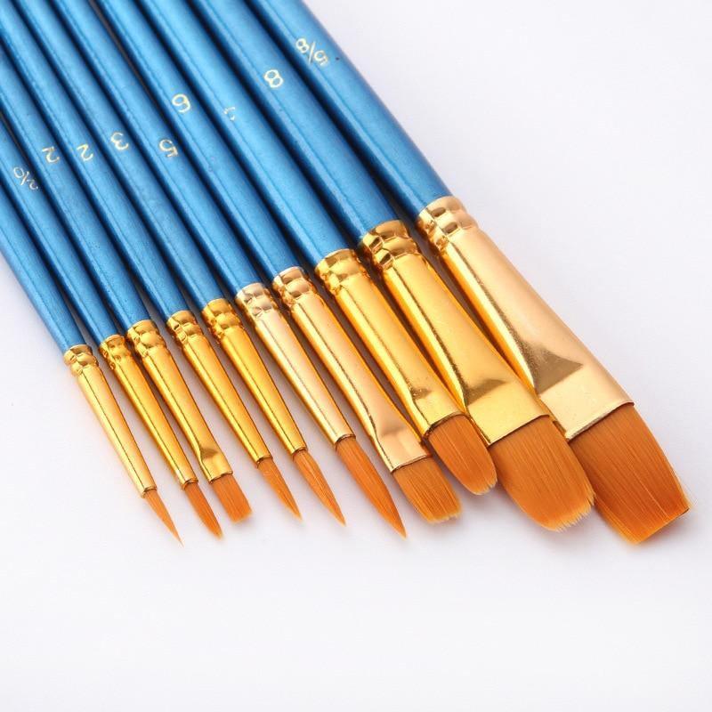 Premium Paint Brushes (10-Pack) (Online Order Only)
