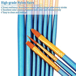 Premium Paint Brushes (10-Pack) (Online Order Only)