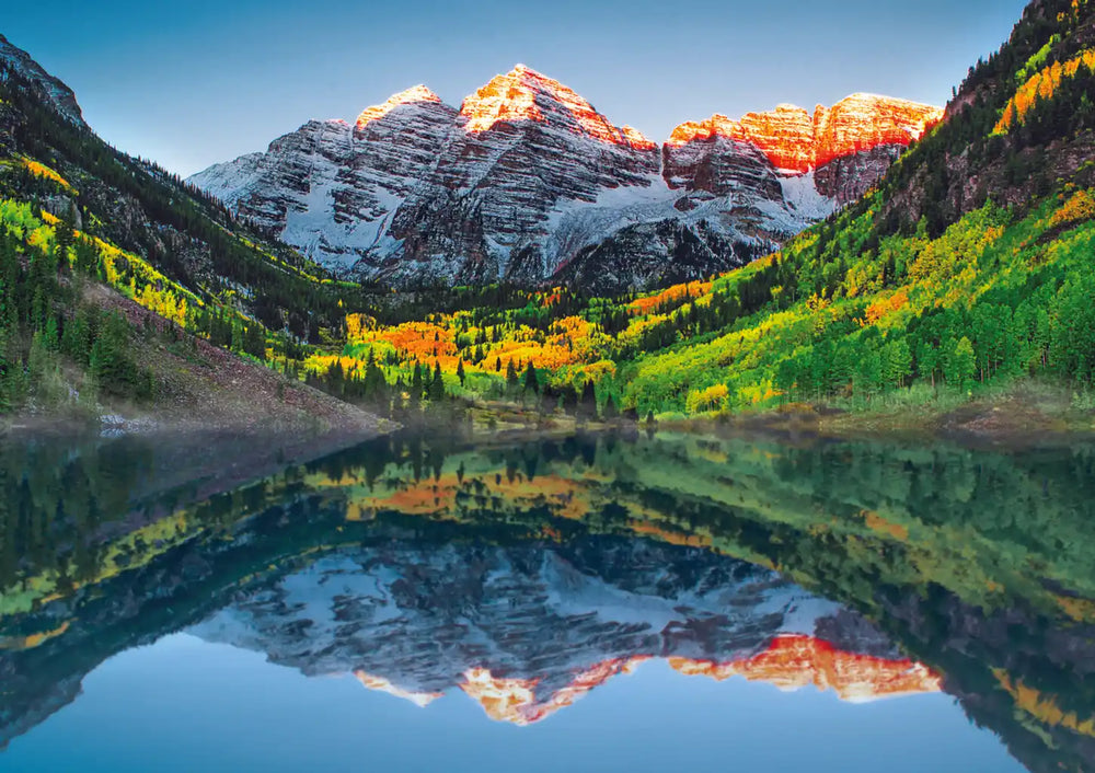Trefl Sunrise in the Rockies Square Box 1000 Piece Puzzle (ONLINE ORDER ONLY)