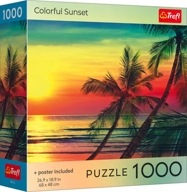 Trefl Colorful Sunset 1000 Piece Puzzle