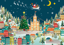 Trefl Santa Is Coming to Town 1000 Piece Puzzle
