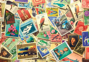 Trefl Vintage Postage Stamps 1000 Piece Puzzle