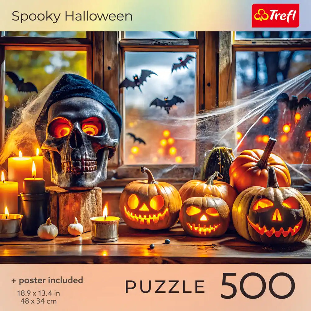 Trefl Halloween: Spooky Halloween 500 Piece Puzzle (ONLINE ORDER ONLY)