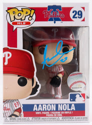 Aaron Nola Signed Phillies #29 Funko Pop! Vinyl Figure (Beckett) (Online Order Only)